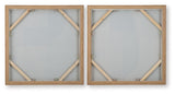Bexlen - Wall Art Set (Set of 2) - Tan / Taupe / Black