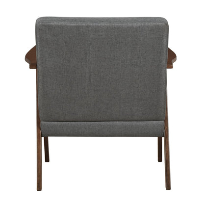 Omara - Accent Chair Dark Brown Base