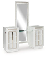 Chalanna - Vanity With Mirror - White