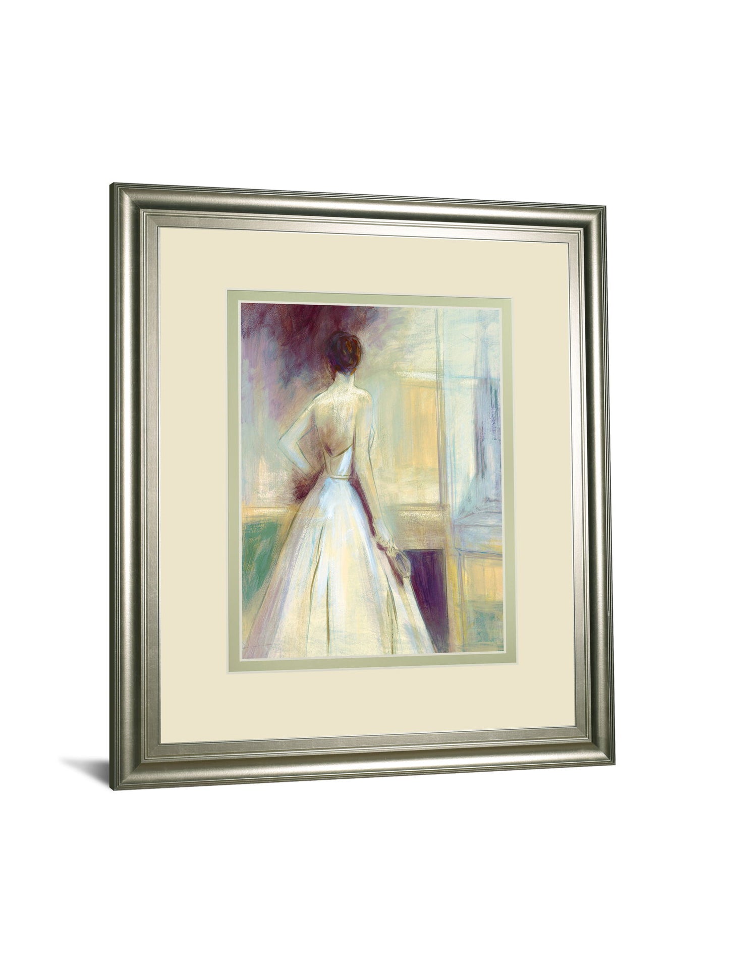 Getting Ready By Sutton - Framed Print Wall Art - Beige