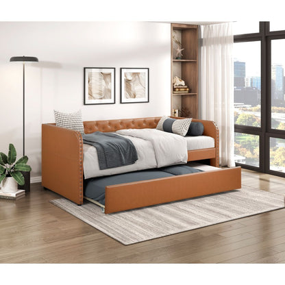 Wilcox - Daybed With Trundle - Brown