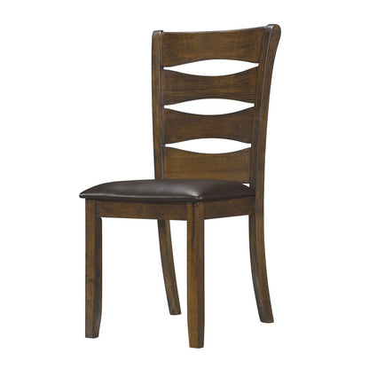 Darla - 5 Piece Dining Room Set (Table & 4 Side Chairs) - Brown