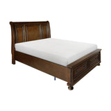 Cumberland - Sleigh Platform Bed With Footboard Storage