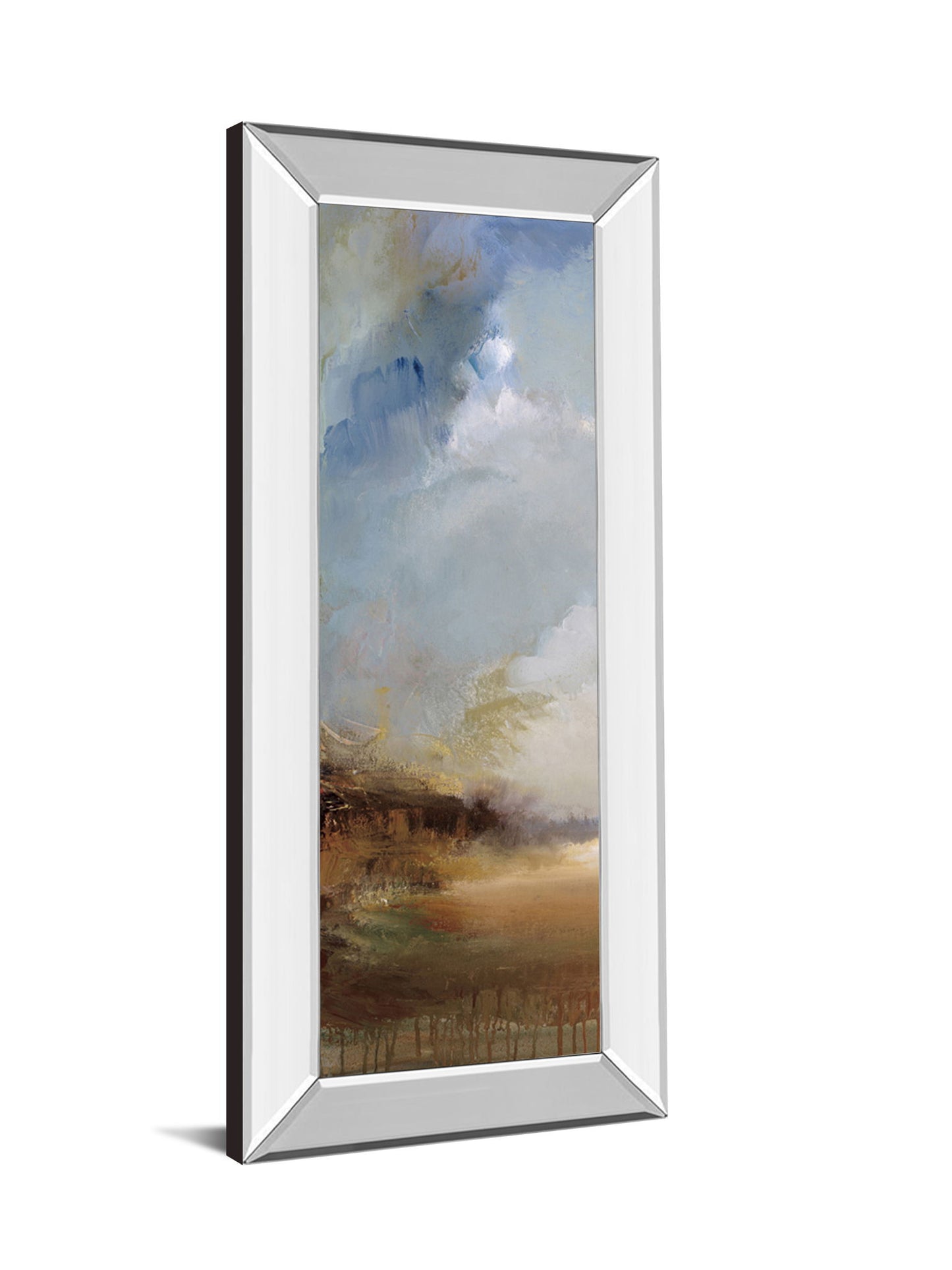 Haven By Cat Tesla - Framed Print Wall Art - Light Blue