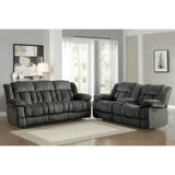Laurelton - Double Glider Reclining Loveseat With Center Console