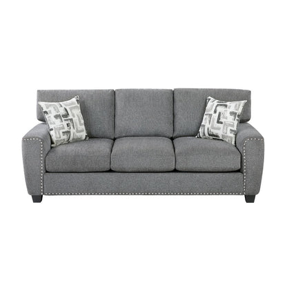 Isabel - Sofa & Loveseat - Dark Gray