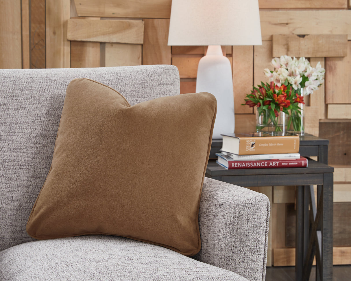Furniture City - MS - Ashley Furniture - Caygan Pillows - Pillow / Honey - A1000917P
