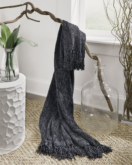 Furniture City - MS - Ashley Furniture - Tamish Throw (Set of 3) - Throw (3/CS) / Black - A1001027
