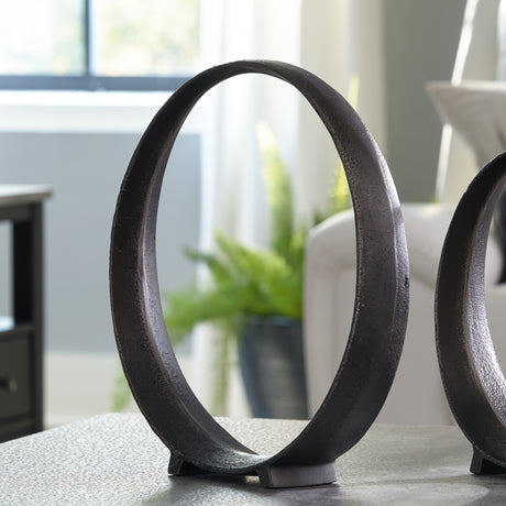 Furniture City - MS - Ashley Furniture - Ryandale Sculpture - Sculpture / Antique Pewter Finish - A2000501S