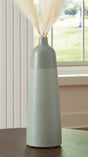 Furniture City - MS - Ashley Furniture - Peerland Vase - Vase / Sage Green - A2000655