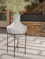 Furniture City - MS - Ashley Furniture - Estonbank Vase - Vase Set / Distressed Cream - A2000747A1