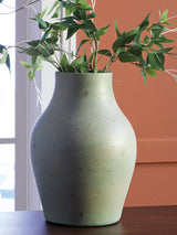 Furniture City - MS - Ashley Furniture - Baychester Vase - Vase / Antique Green - A2000806