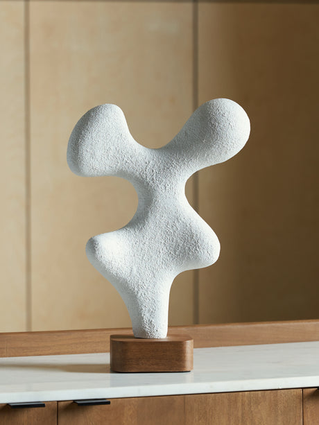 Furniture City - MS - Ashley Furniture - Lavarsen Sculpture - Sculpture / White/Brown - A2000839