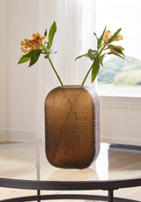 Furniture City - MS - Ashley Furniture - Capard Vase - Vase / Brown - A2900004
