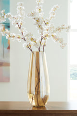 Furniture City - MS - Ashley Furniture - Rhettman Vase - Vase / Amber - A2900006