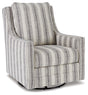 Furniture City - MS - Ashley Furniture - Kambria Swivel Glider Accent Chair - Swivel Glider Accent Chair / Fog - A3000265