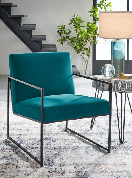 Furniture City - MS - Ashley Furniture - Aniak Accent Chair - Accent Chair / Rainforest - A3000609