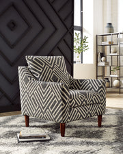 Furniture City - MS - Ashley Furniture - Morrilton Next-Gen Nuvella Accent Chair - Accent Chair / Natural/Charcoal - A3000641