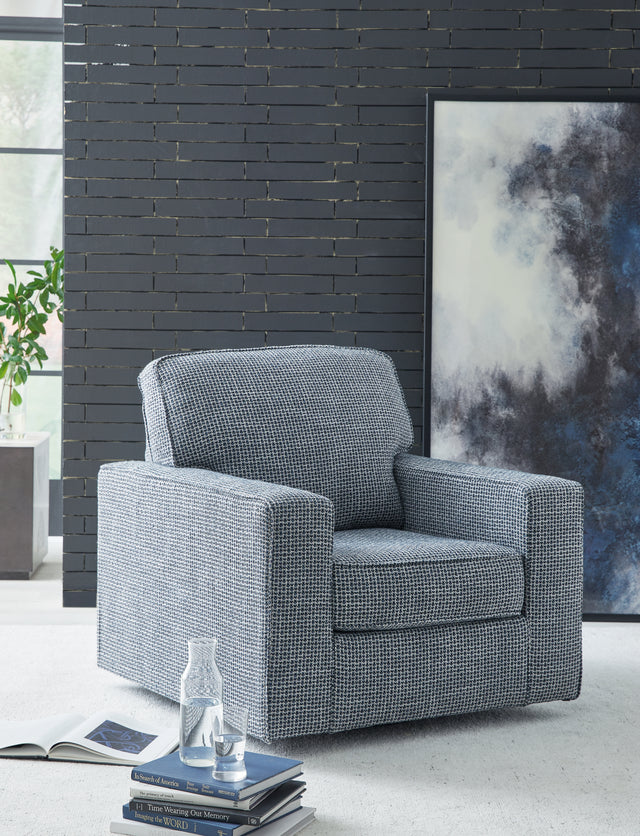 Furniture City - MS - Ashley Furniture - Olwenburg Swivel Accent Chair - Swivel Accent Chair / Taupe - A3000650