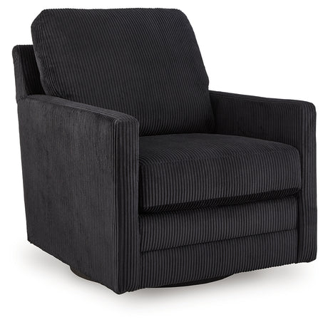 Furniture City - MS - Ashley Furniture - Icaman Swivel Accent Chair - Swivel Accent Chair / Sand - A3000728