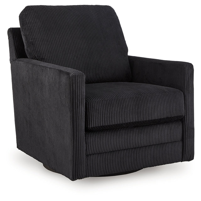 Furniture City - MS - Ashley Furniture - Icaman Swivel Accent Chair - Swivel Accent Chair / Sand - A3000728