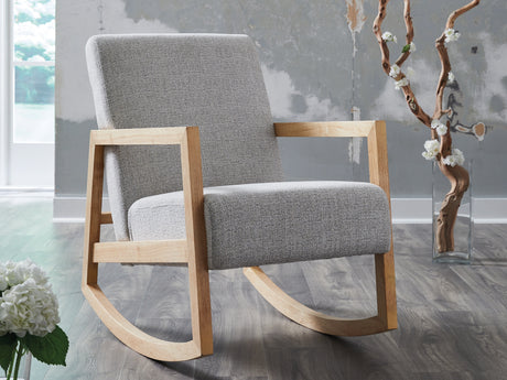 Furniture City - MS - Ashley Furniture - Wychworth Accent Chair - Accent Chair / Gray/Natural - A3000745