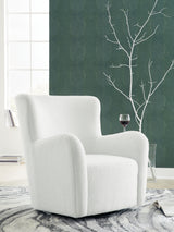 Furniture City - MS - Ashley Furniture - Rowenburg Swivel Glider Accent Chair - Swivel Glider Accent Chair - A3000797