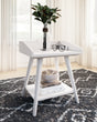 Furniture City - MS - Ashley Furniture - Blariden Accent Table - Accent Table / White - A4000367