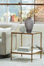 Furniture City - MS - Ashley Furniture - Ryandale Accent Table - Accent Table / Antique Brass Finish - A4000442
