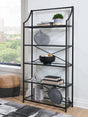 Furniture City - MS - Ashley Furniture - Dakerwell Bookcase - Bookcase / Antique Black - A4000557