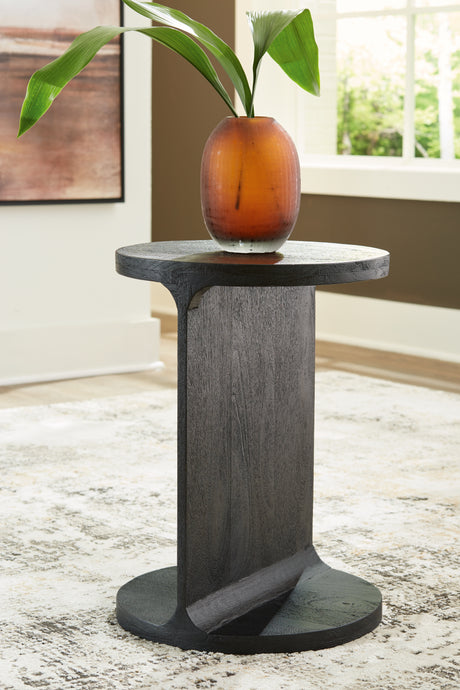 Furniture City - MS - Ashley Furniture - Adderley Accent Table - Accent Table / Black - A4000600