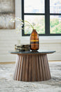 Furniture City - MS - Ashley Furniture - Ceilby Accent Coffee Table - Accent Cocktail Table / Black/Brown - A4000601