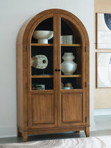 Furniture City - MS - Ashley Furniture - Dagandale Accent Cabinet - Accent Cabinet / Natural/Black - A4000705