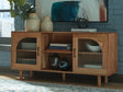 Furniture City - MS - Ashley Furniture - Adway Accent Cabinet - Accent Cabinet / Natural Brown - A4000709