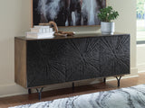 Furniture City - MS - Ashley Furniture - Lavinmont Accent Cabinet - Accent Cabinet / Multi Brown - A4000710