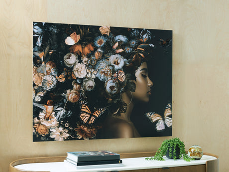 Furniture City - MS - Ashley Furniture - Valfer Wall Decor - Wall Art / Orange/Black/White - A8000481