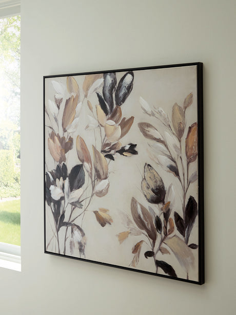 Furniture City - MS - Ashley Furniture - Trulow Wall Decor - Wall Art / Tan/Brown/Black - A8000504