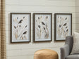 Furniture City - MS - Ashley Furniture - Honslow Wall Decor - Wall Art Set (3/CN) / Brown/Black/White - A8000506