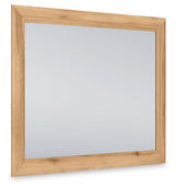 Furniture City - MS - Ashley Furniture - Aleaport Bedroom - Bedroom Mirror / Warm Brown - PCB1075-36