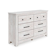 Furniture City - MS - Ashley Furniture - Makidern Bedroom - Six Drawer Dresser - PCB1171-31