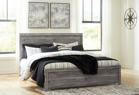 Furniture City - MS - Ashley Furniture - Bronyan Bedroom - Two Drawer Night Stand / Dark Gray - B1290-92