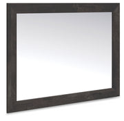 Furniture City - MS - Ashley Furniture - Hollivern Bedroom - Bedroom Mirror / Dark Gray - PCB2108-36