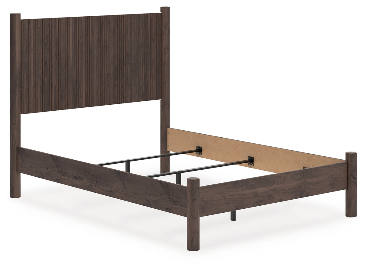 Furniture City - MS - Ashley Furniture - Pamytta Bedroom - Full Panel Bed / Brown - PCB2614B16