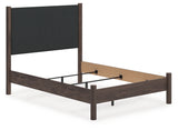 Furniture City - MS - Ashley Furniture - Pamytta Bedroom - Full Upholstered Panel Bed / Brown - PCB2614B22