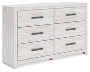 Furniture City - MS - Ashley Furniture - Cayboni Bedroom - King Panel Bed / Whitewash - B3788B7