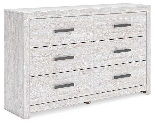 Furniture City - MS - Ashley Furniture - Cayboni Bedroom - King Panel Bed / Whitewash - B3788B7