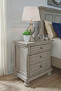 Furniture City - MS - Ashley Furniture - Lettner Bedroom - King Panel Bed / Light Gray - B733B6