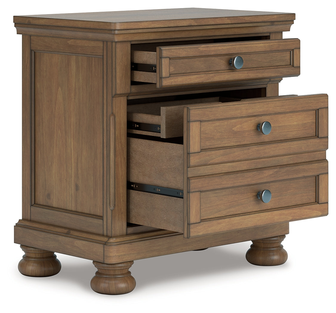 Furniture City - MS - Ashley Furniture - Feddinger Bedroom - King Panel Storage Bed / Medium Brown - PCB779B12