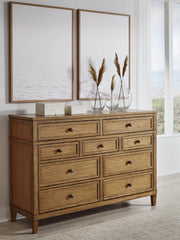 Furniture City - MS - Ashley Furniture - Sharlance Bedroom - Dresser / Brown - B895-31
