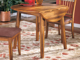 Furniture City - MS - Ashley Furniture - Berringer Dining Room - Dining Chair (Set of 2) / Rustic Brown - D199-01X2